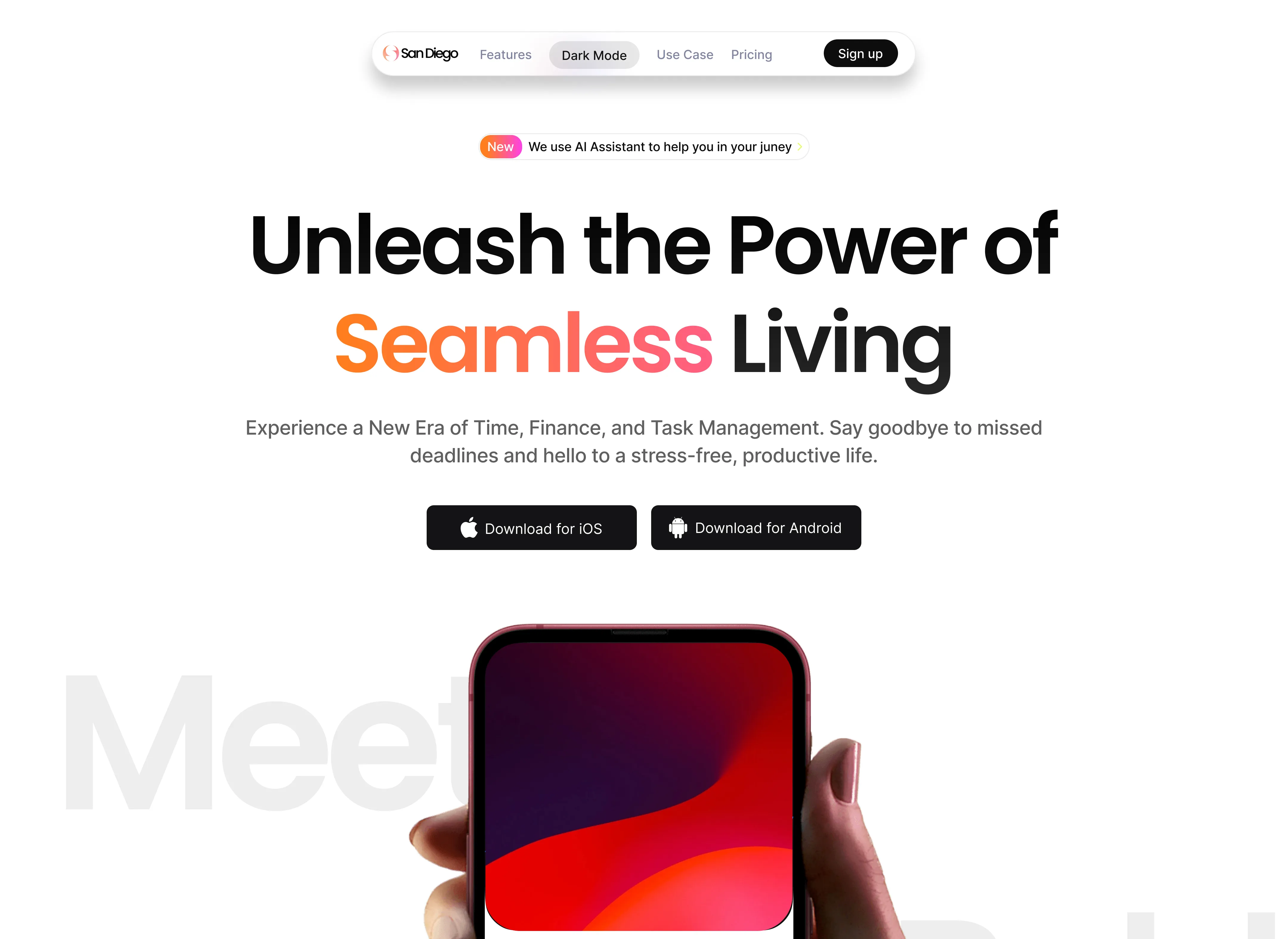 SaaS Webflow Template - SanDiego - Designed by Azwedo.com and Wedoflow.com