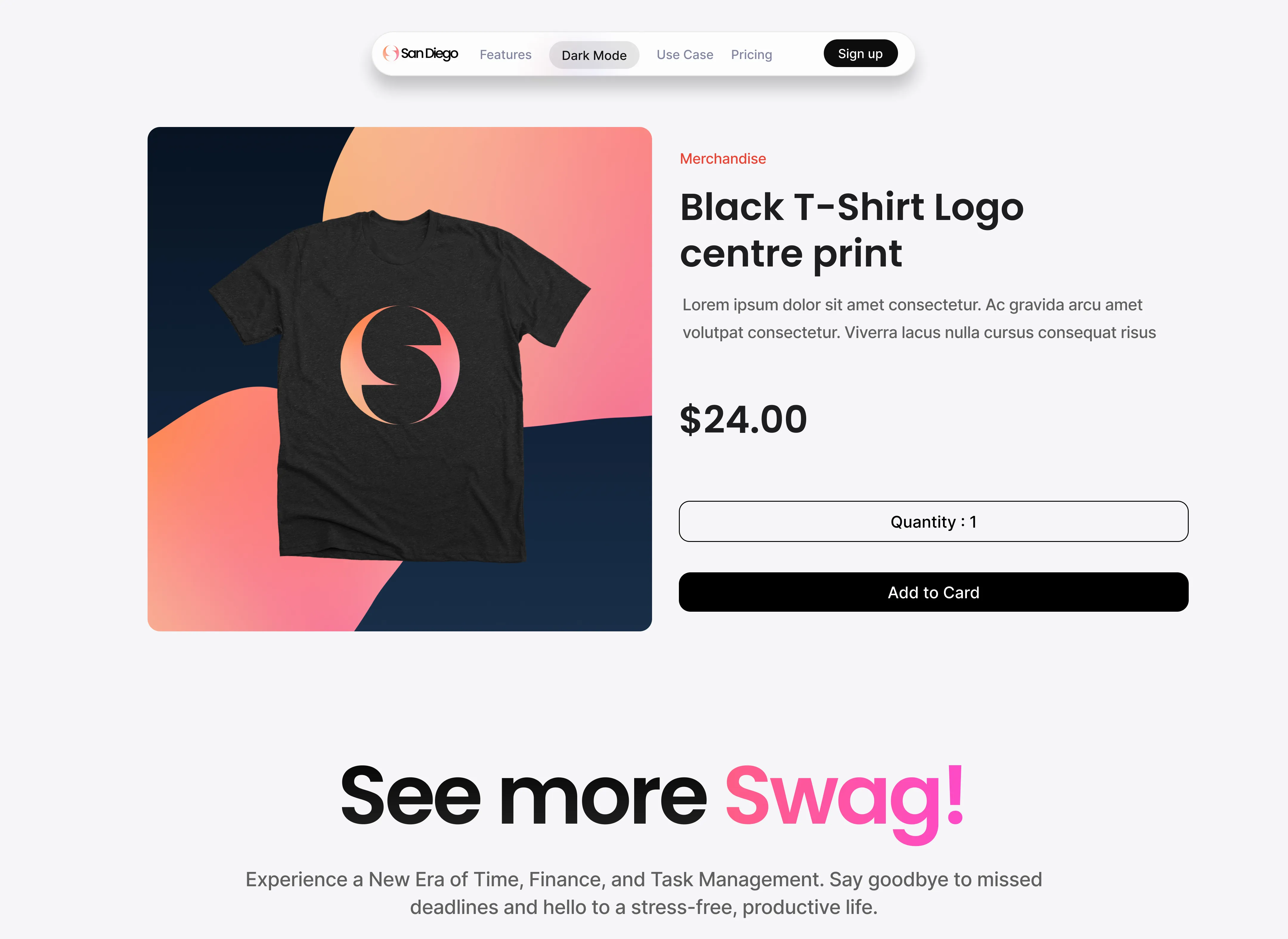 SaaS Webflow Template - SanDiego - Designed by Azwedo.com and Wedoflow.com