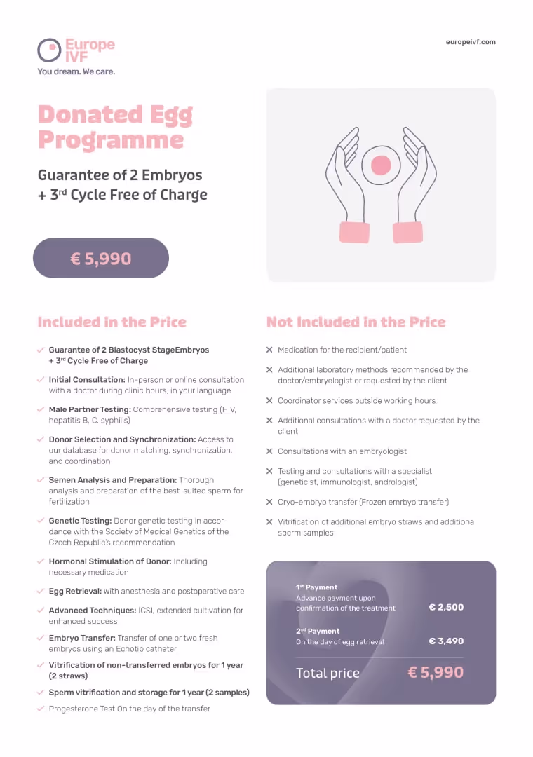 Donated Egg Programme