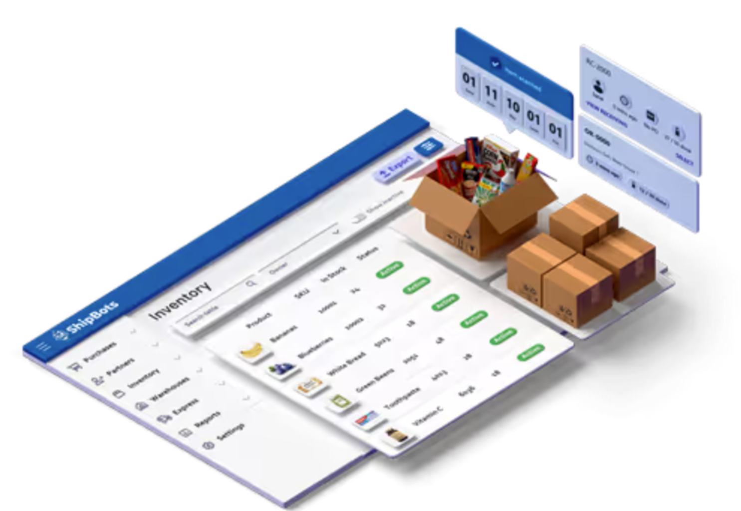 ShipBots inventory portal