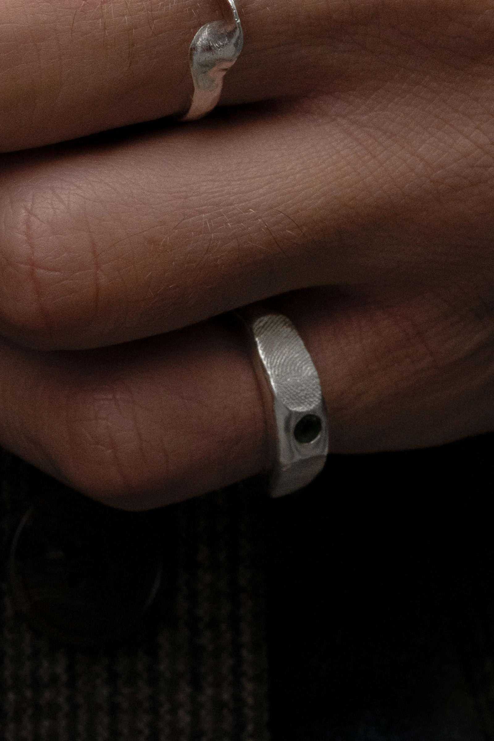 Mirage Ring . Silver