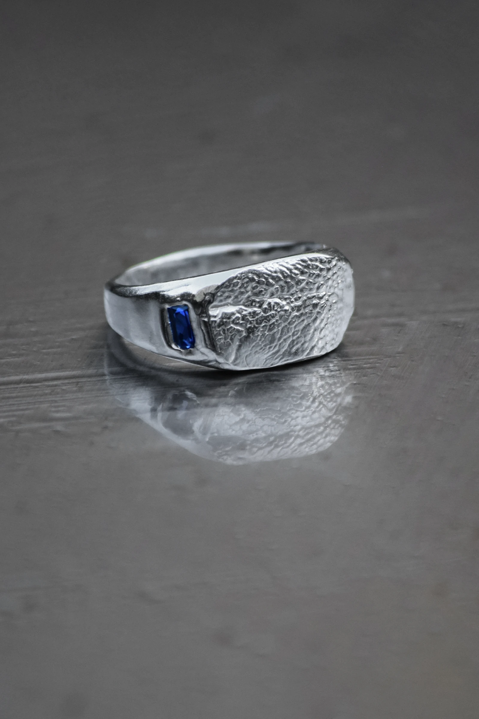 Gemini Ring . Silver