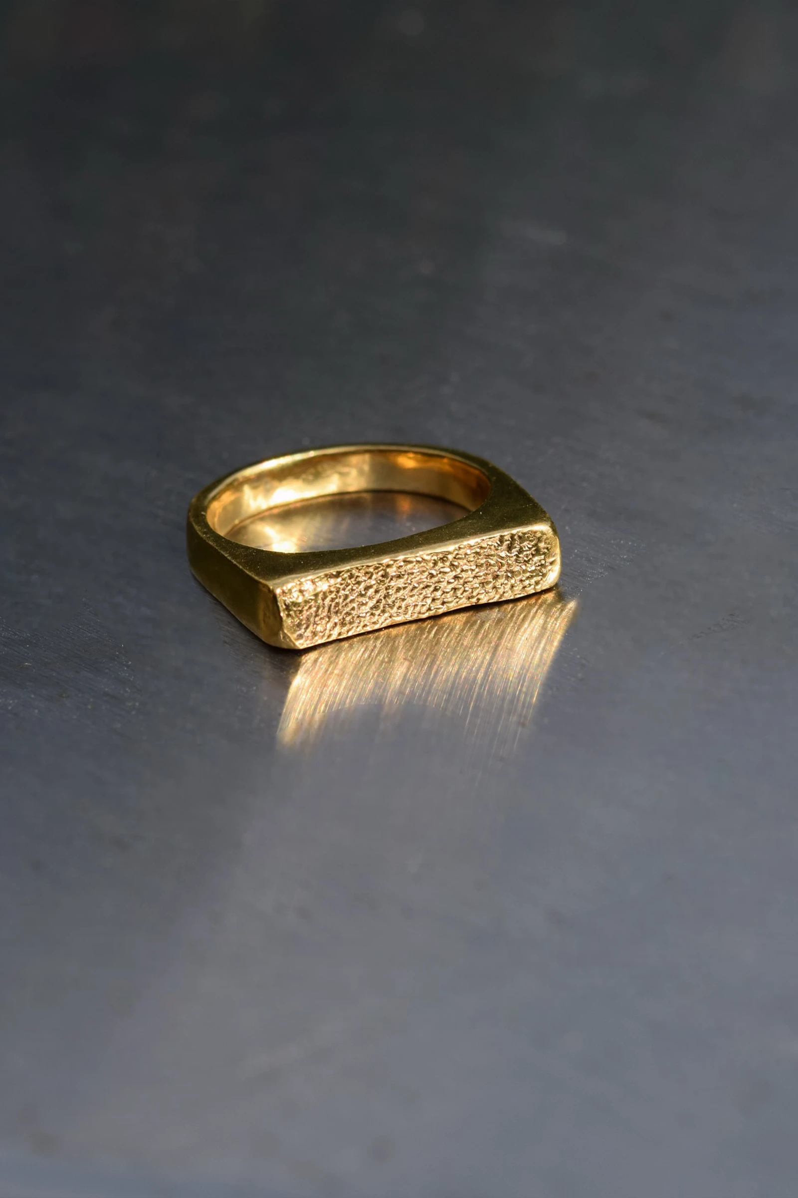 Monolith Ring · Vermeil