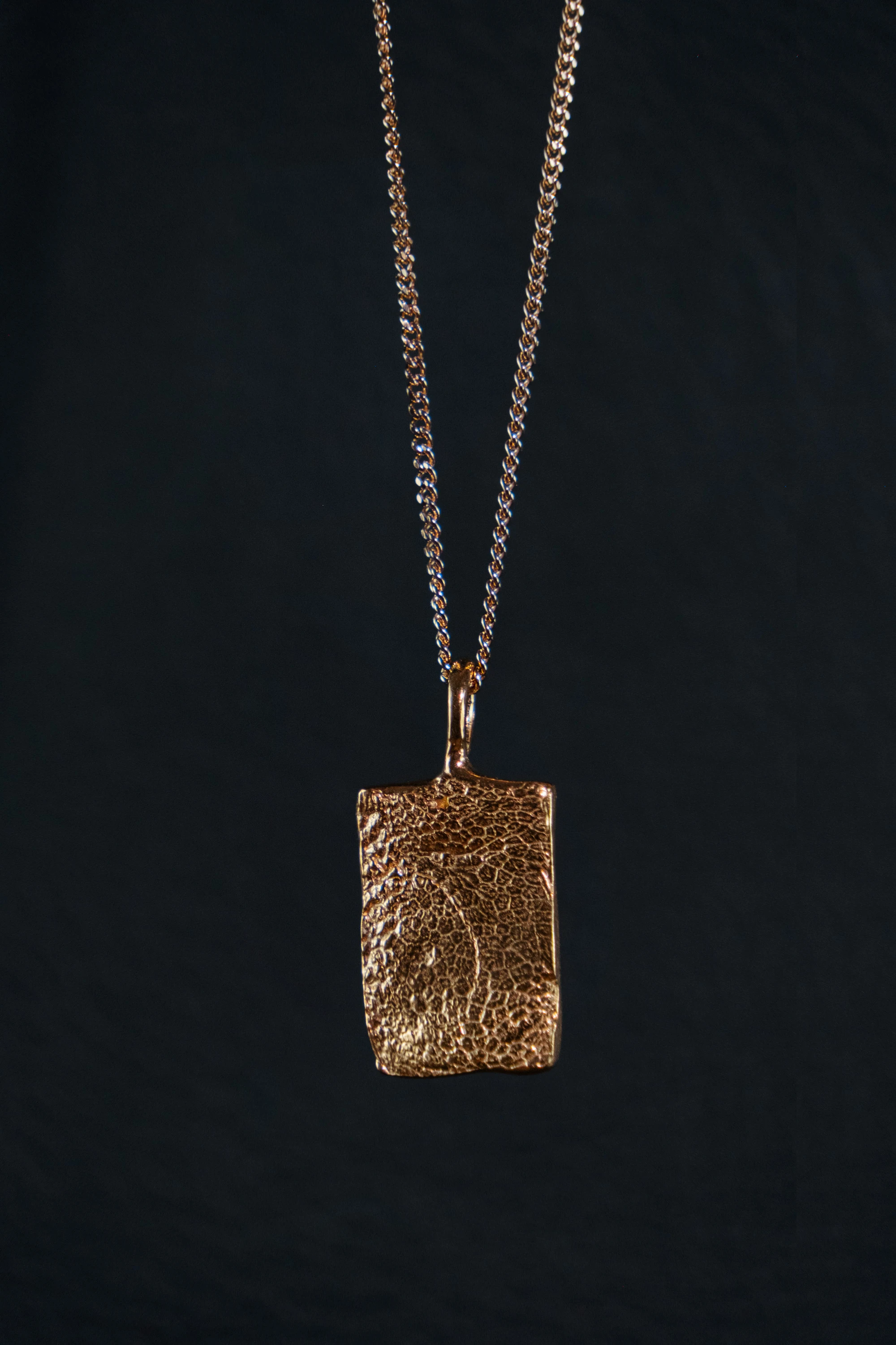 Delta Tag Charm · Vermeil