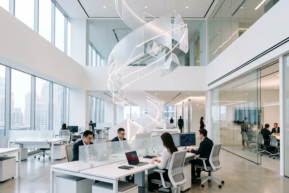 Dedicated AI agents perform narrow, deterministic tasks like document verification and auto-decisioning to replace manual bottlenecks.