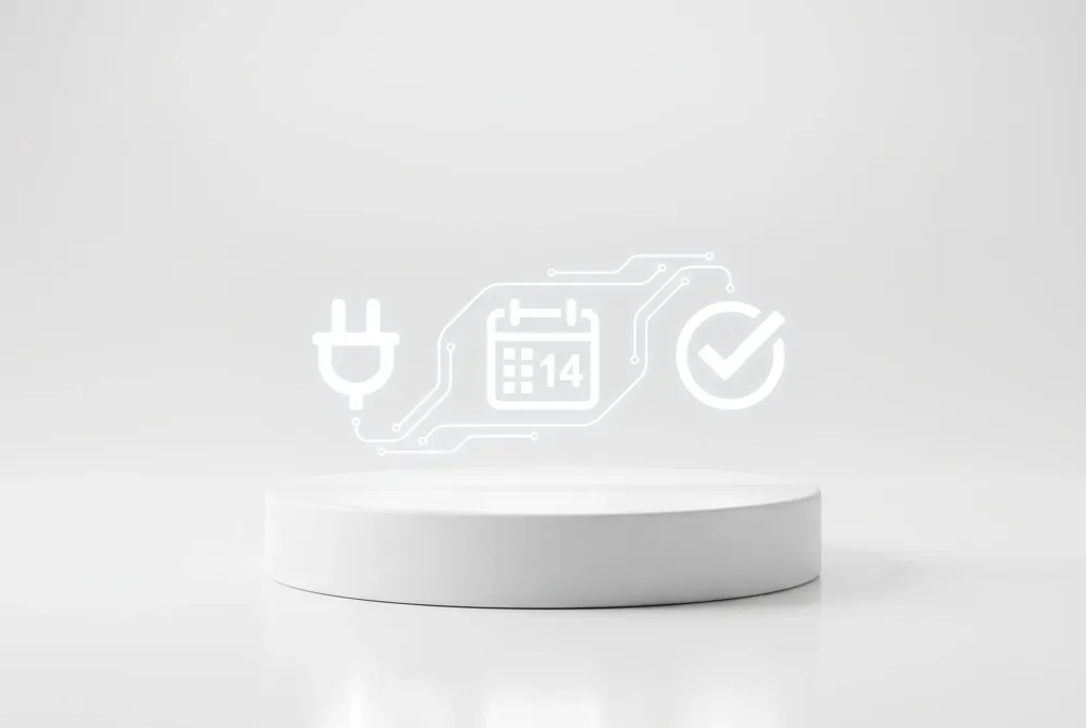 Automation Guaranteed covers three items only: new integrations in under a month, weekly releases, and auto-decisioning on 100% of core data fields.