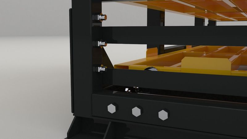 Standard Sheet Metal Storage Rack for Heavy-Duty Metal Storage | Big ...