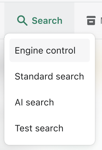 search menu boost commerce
