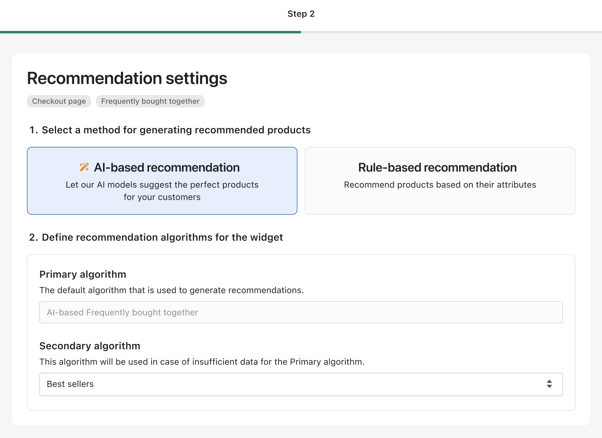 recommendation model based on AI and rules boost commerce