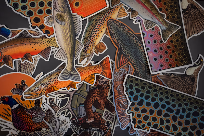 Underwood Art Stickers