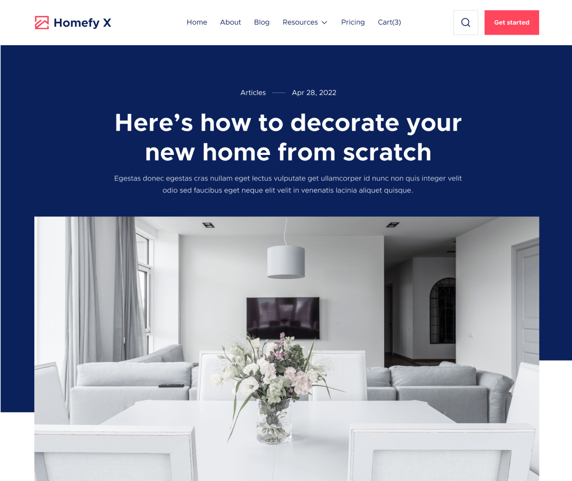 Blog Post - Homefy X Webflow Template