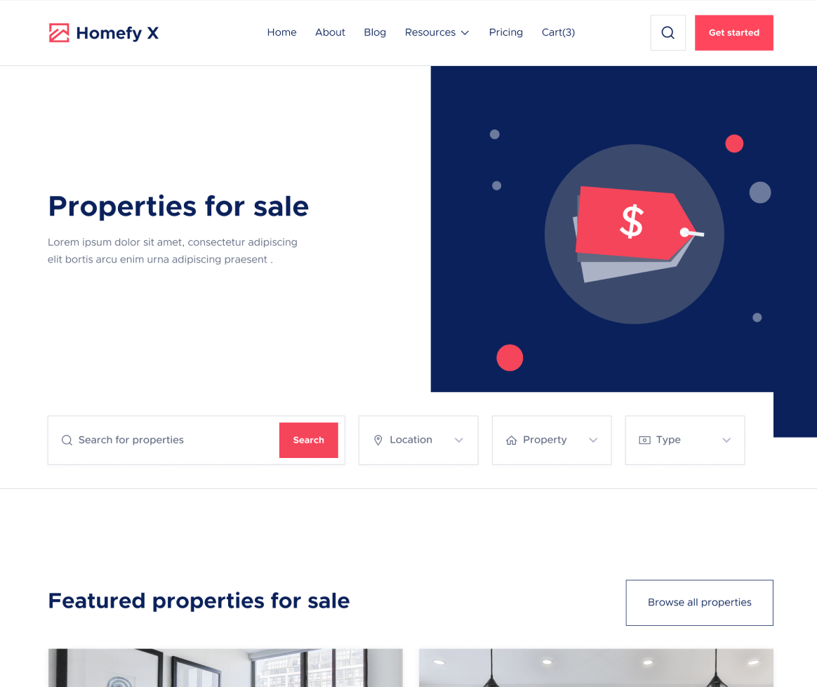 Type - Homefy X Webflow Template