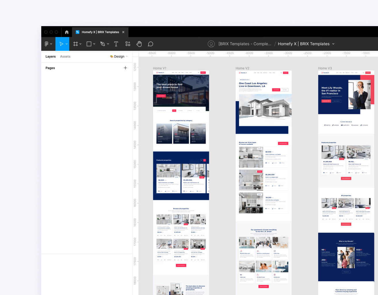 Figma File Included - Homefy X Webflow Template