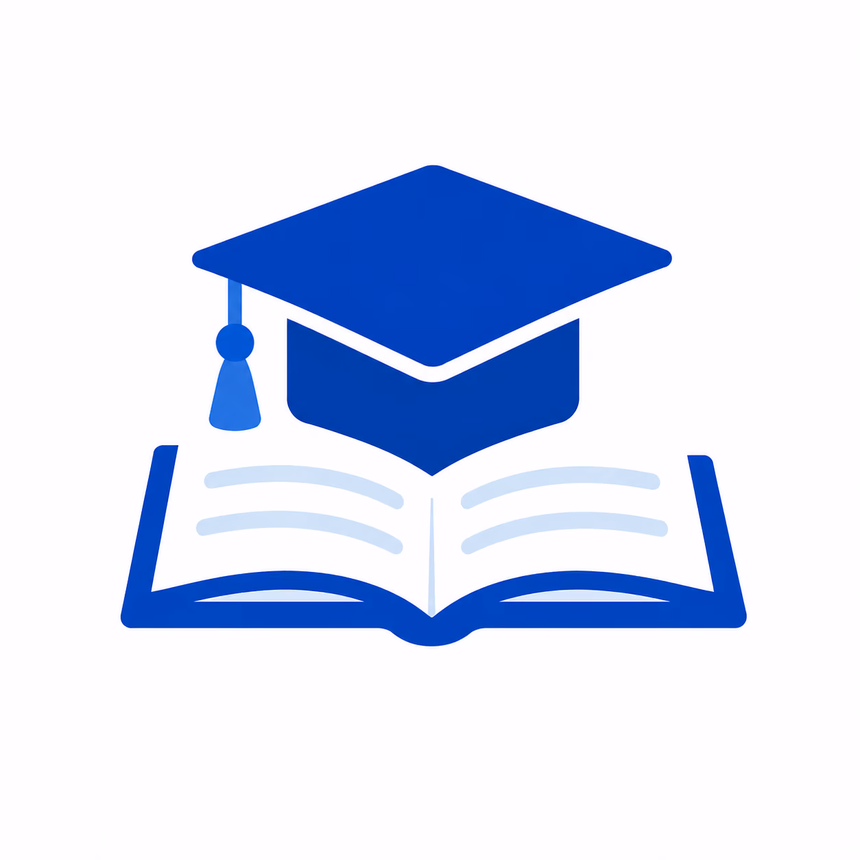 An icon image showing a graduation cap signifying this site is an educational resource.