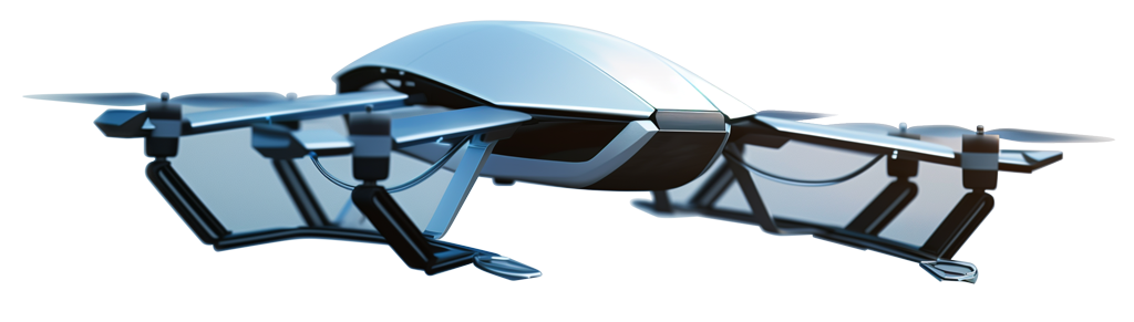 Fliegende Drohne