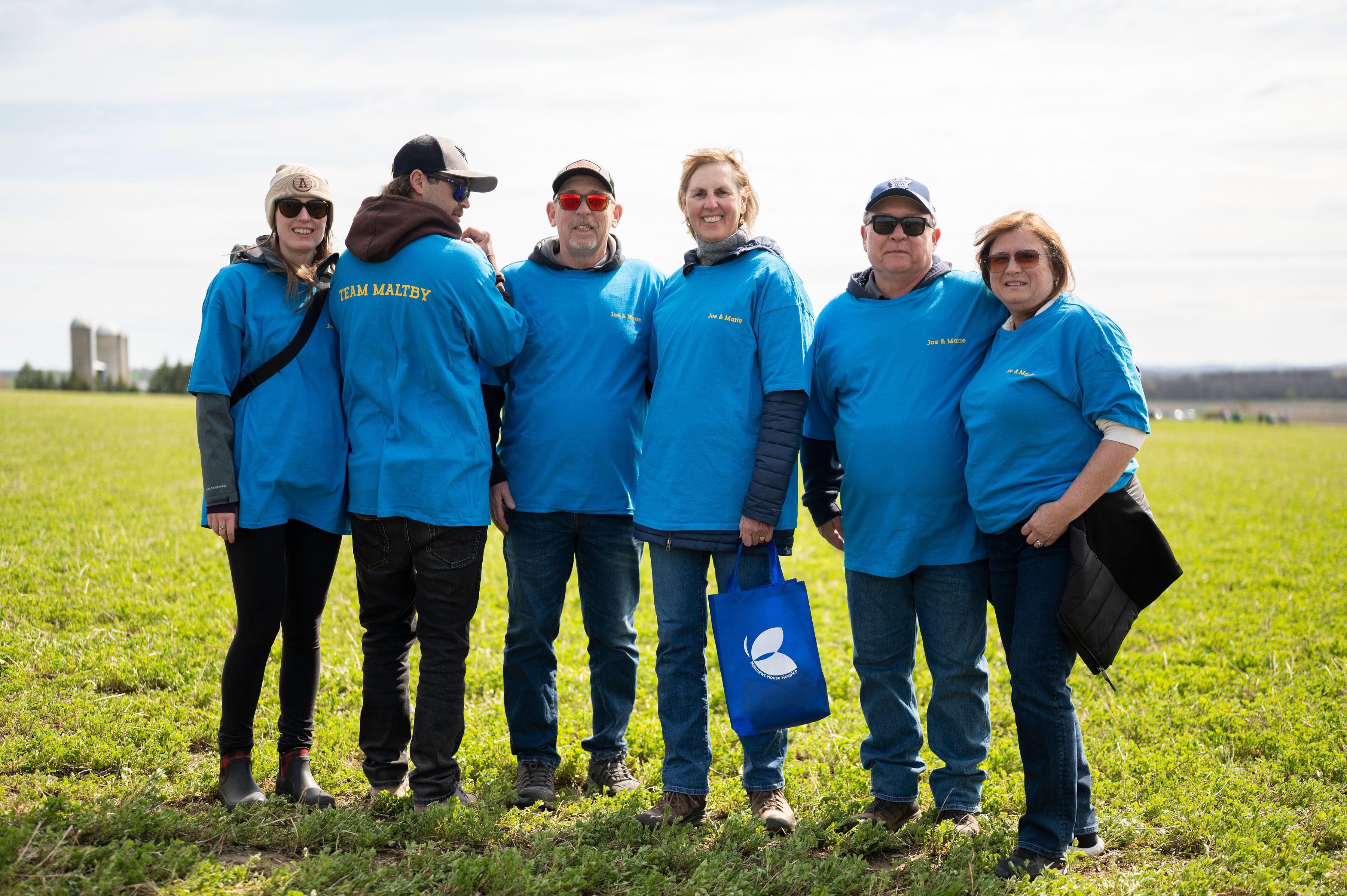 group of volunteers