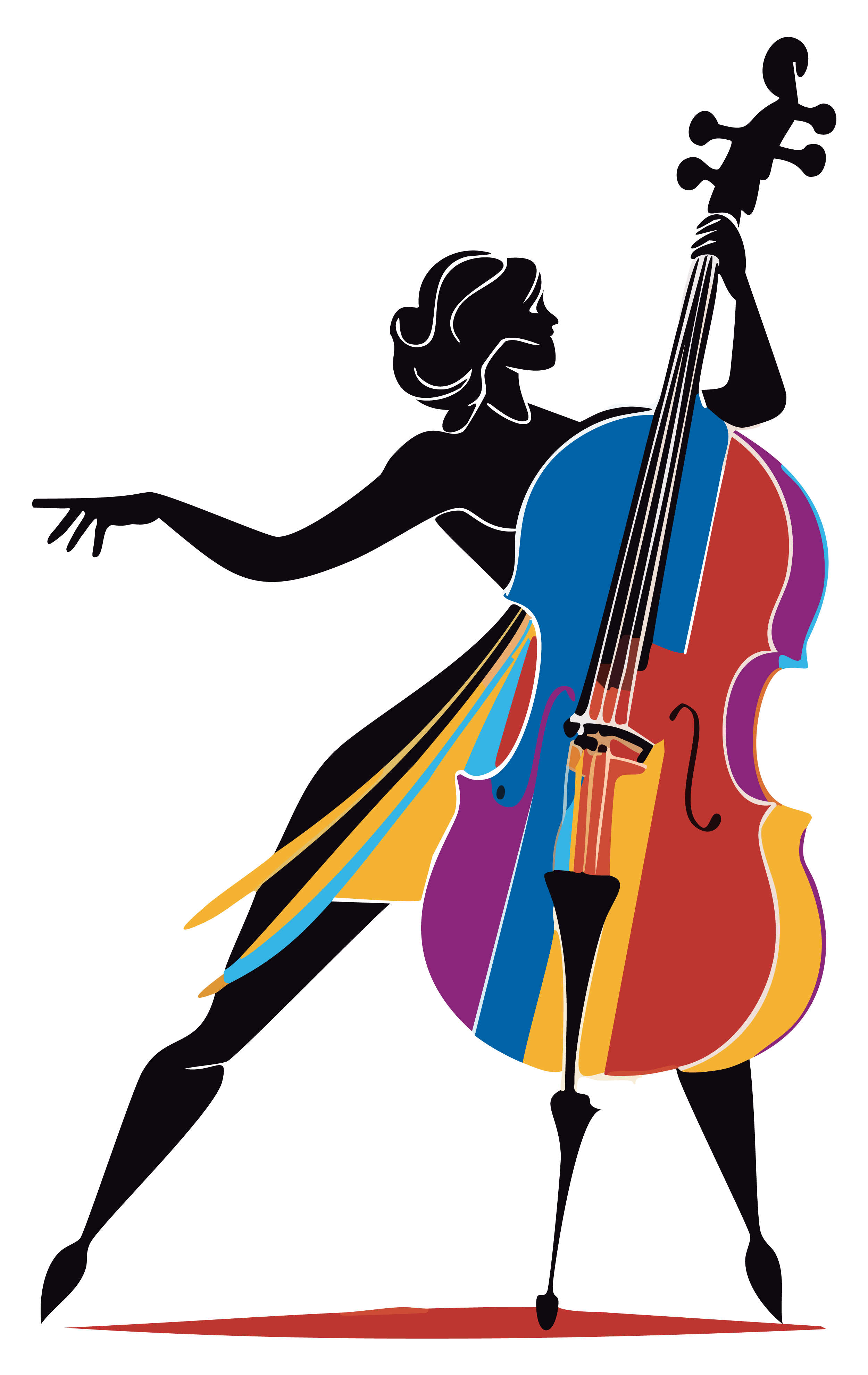 Cello dancer