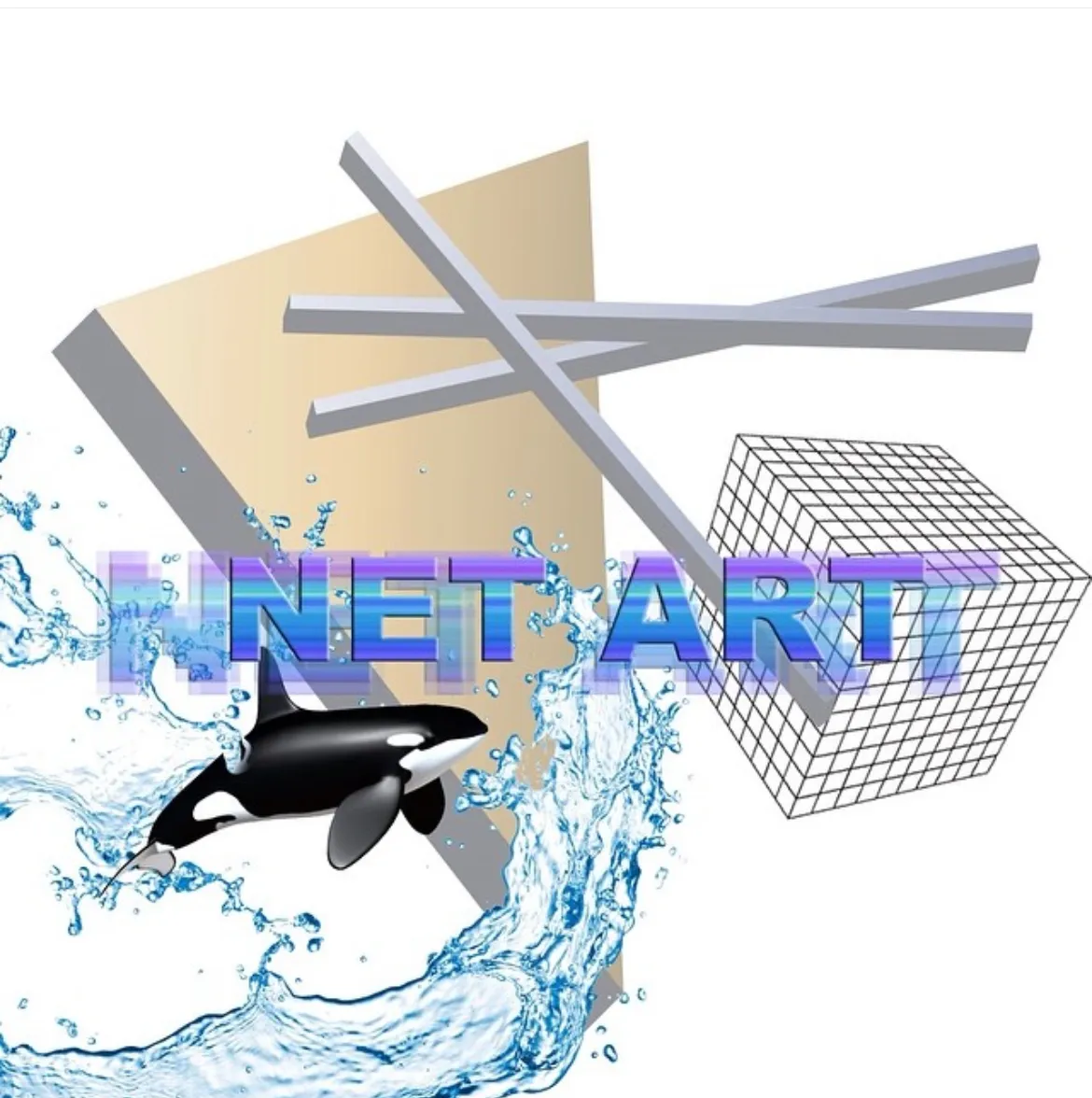 Digital art in the vaporwave style