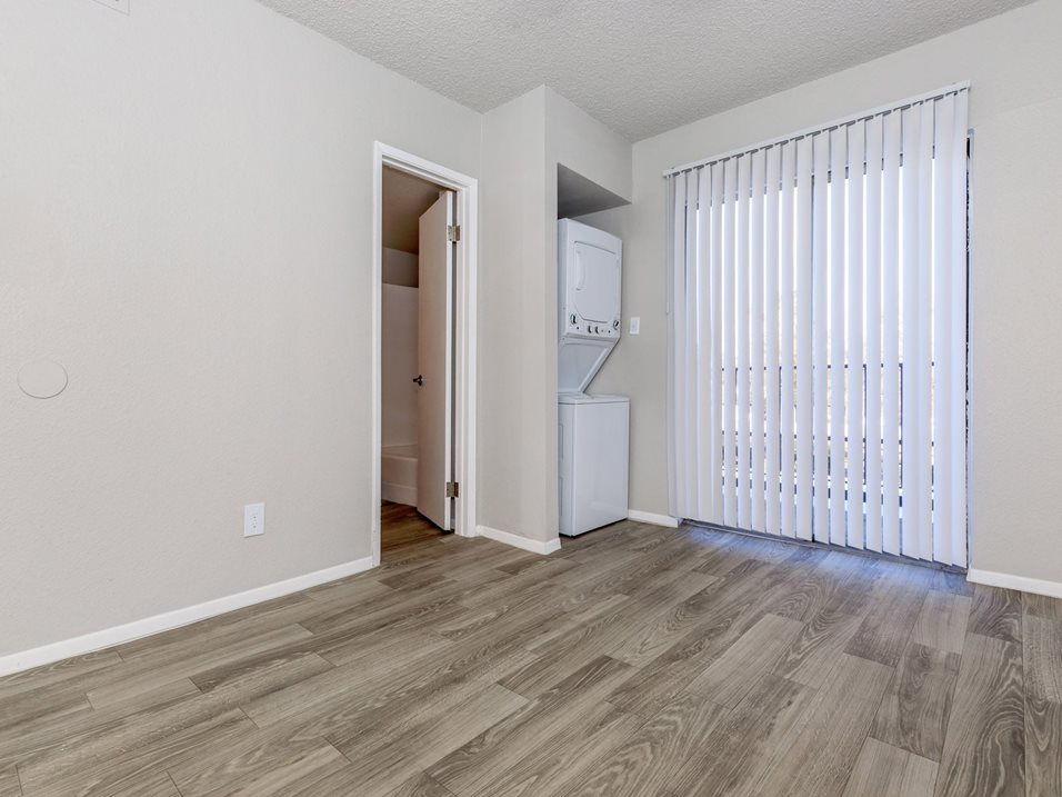 Unfurnished apartment interior — representative home at Lumina on 19th.