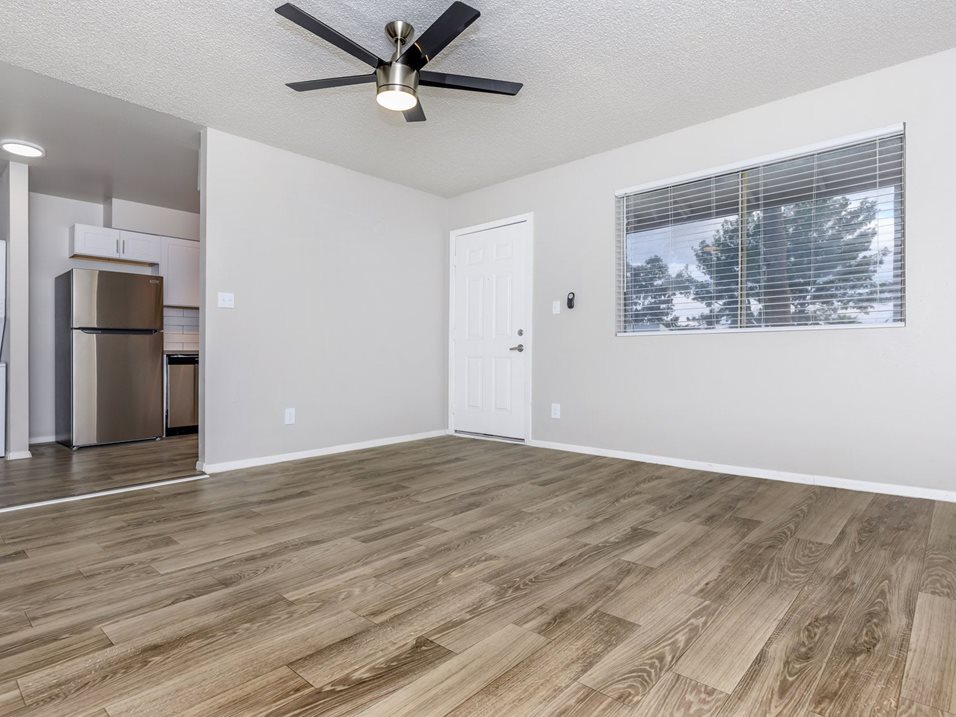 Unfurnished apartment interior — representative home at Lumina on 19th.