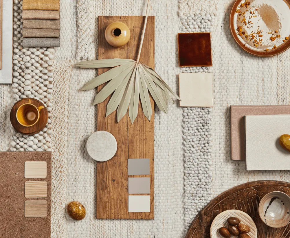 Eine stimmig eingerichtet Küche