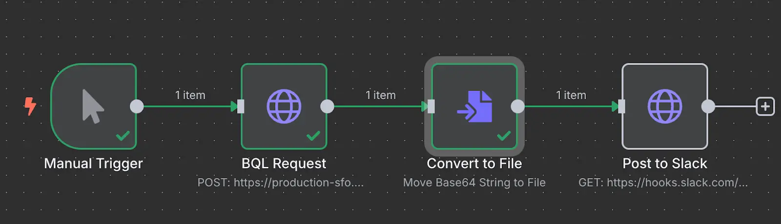 Steps to generate PDFs from HTML using Browserless and n8n