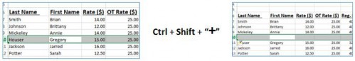 excel shortcuts 8