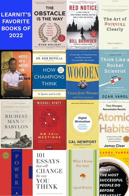 Learnit’s Favorite Books of 2022 