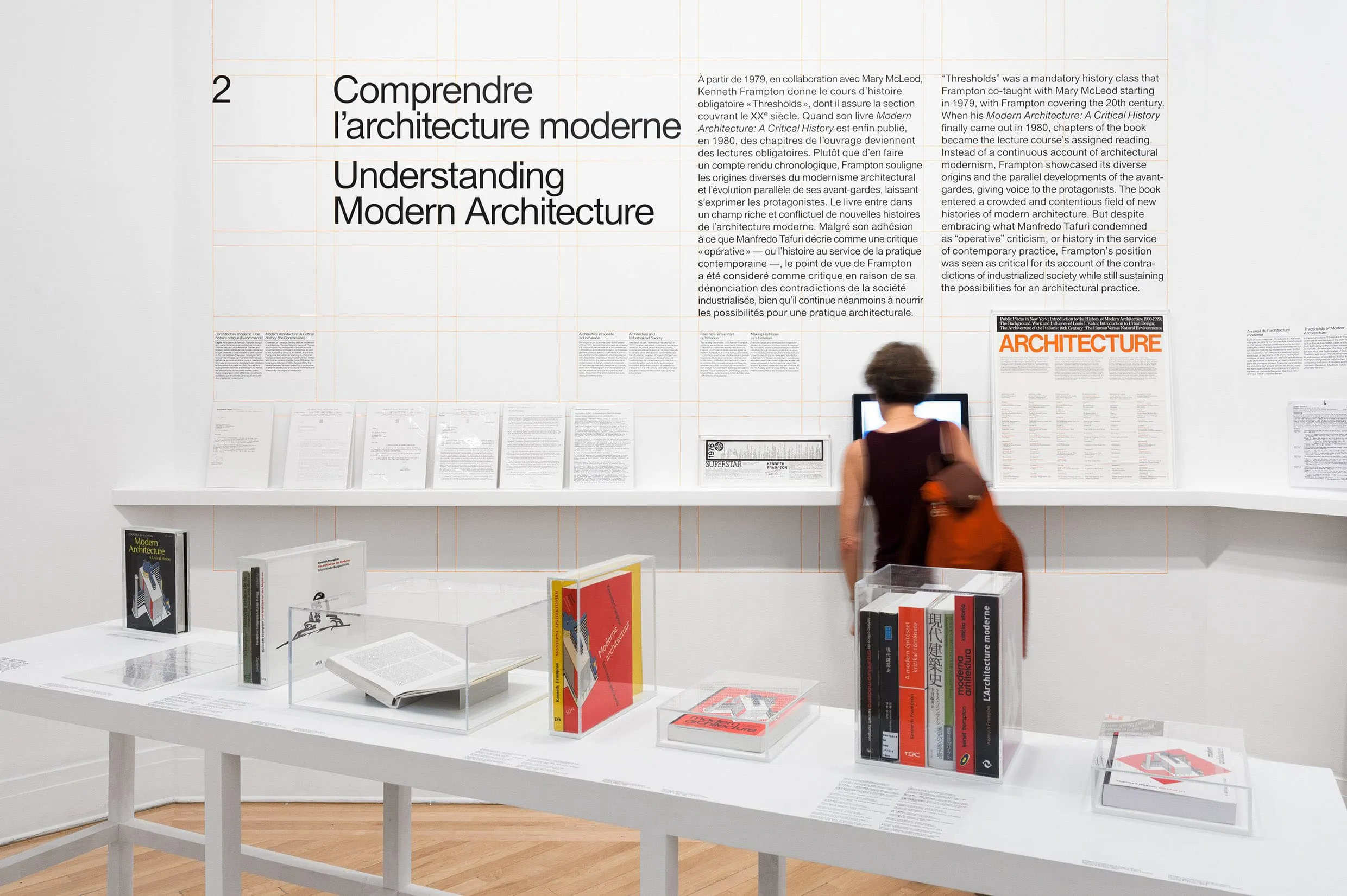 Exposition apprendre aux architectes : 4 cours de Kenneth Frampton