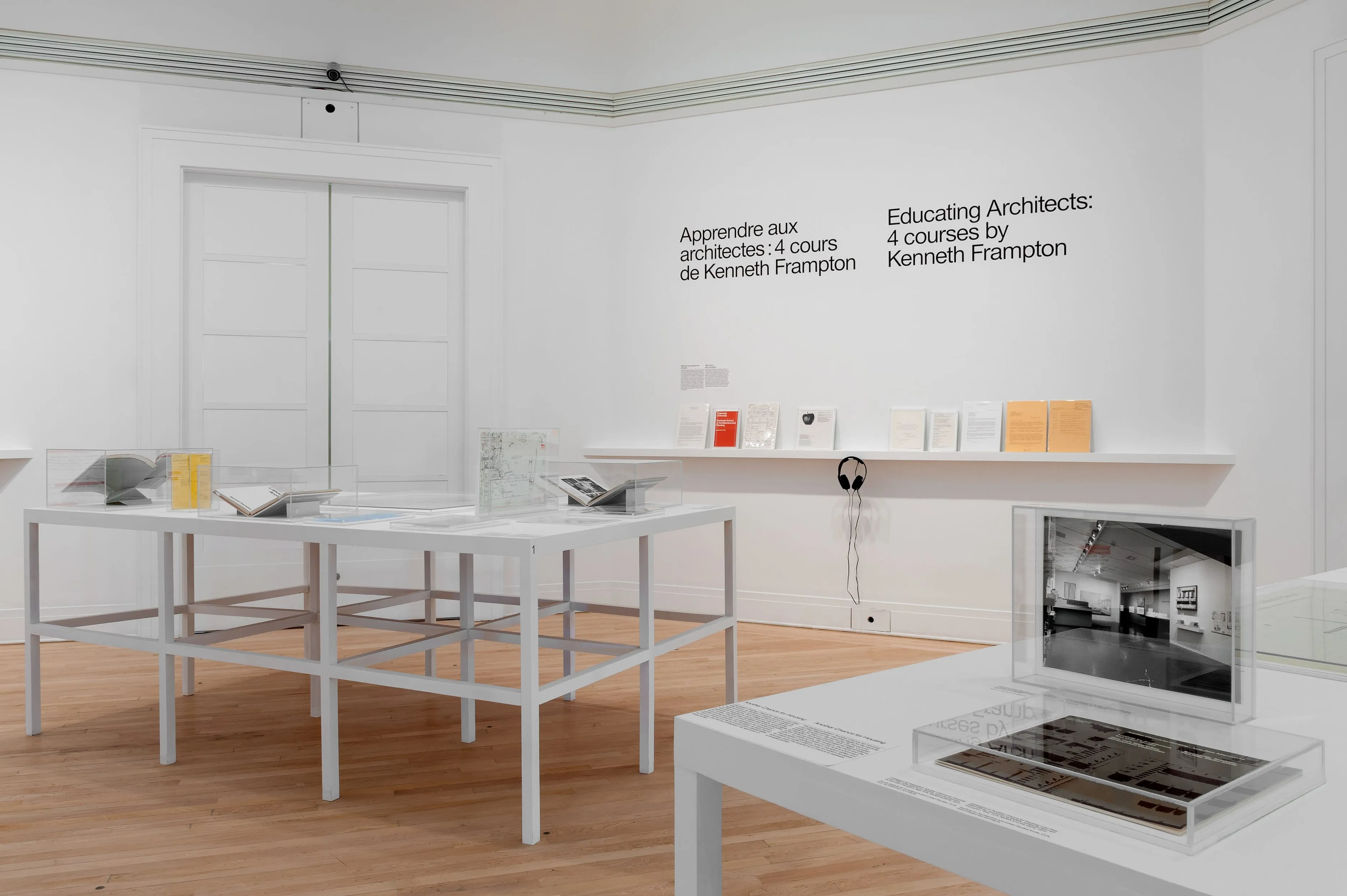 Exposition apprendre aux architectes : 4 cours de Kenneth Frampton