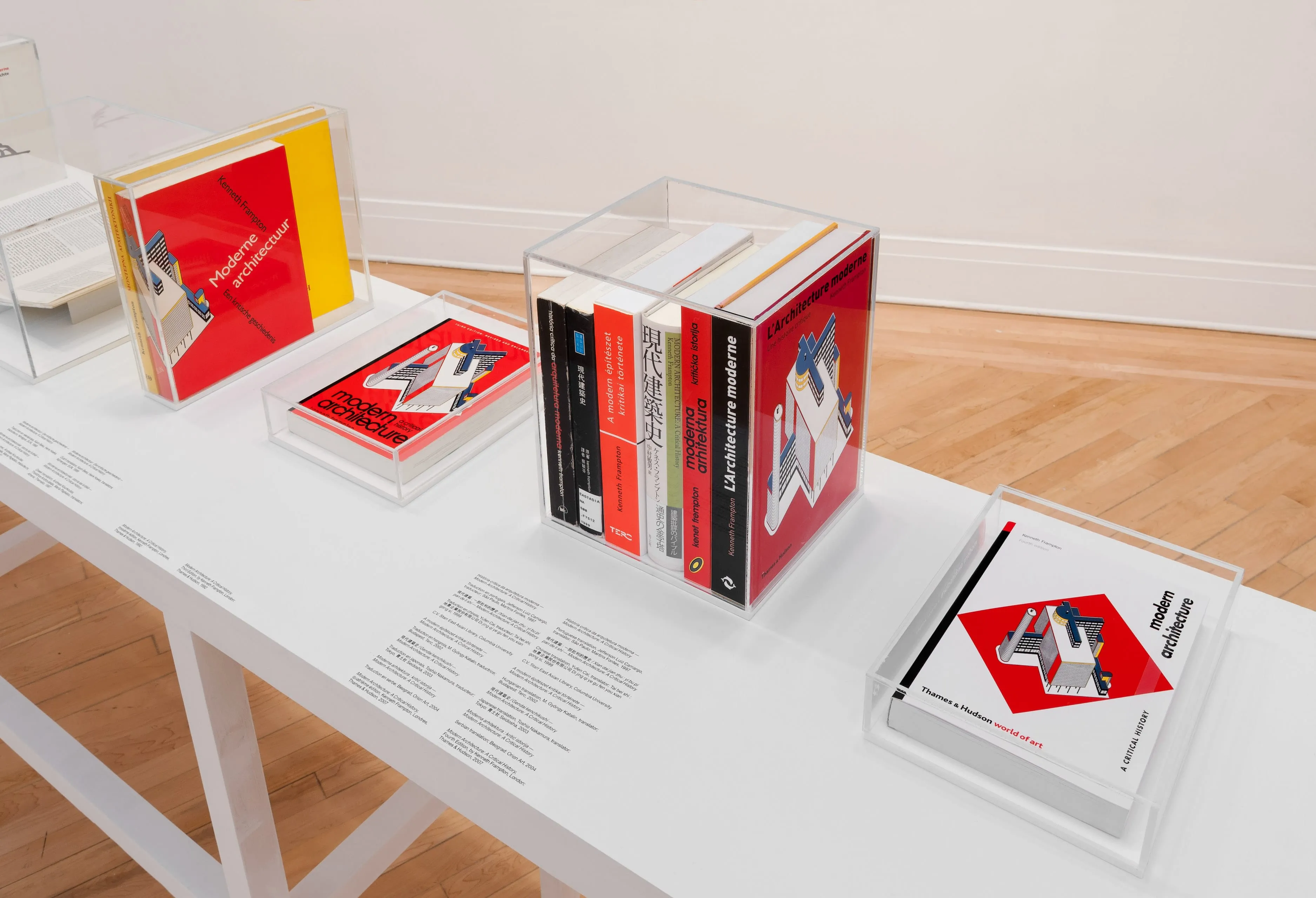 Exposition apprendre aux architectes : 4 cours de Kenneth Frampton