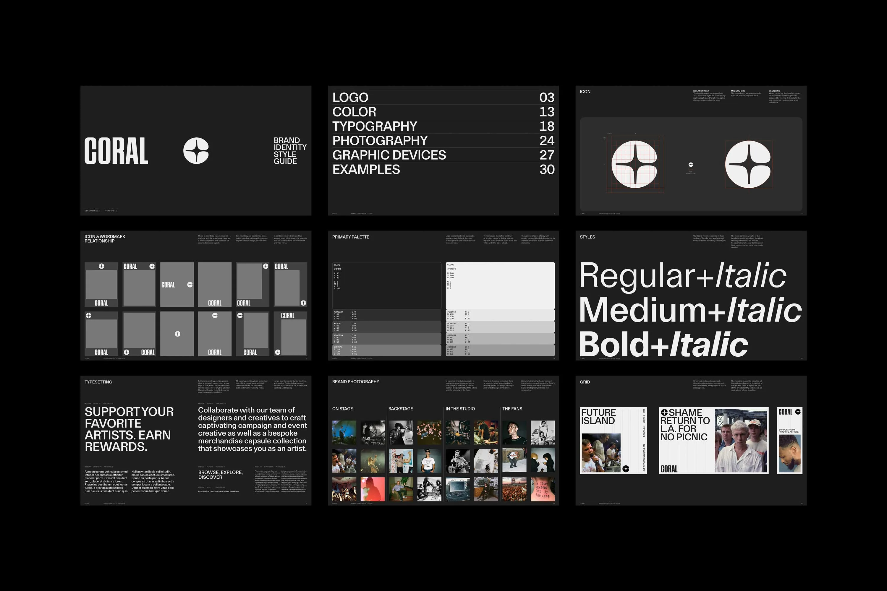 Coral guide de marque