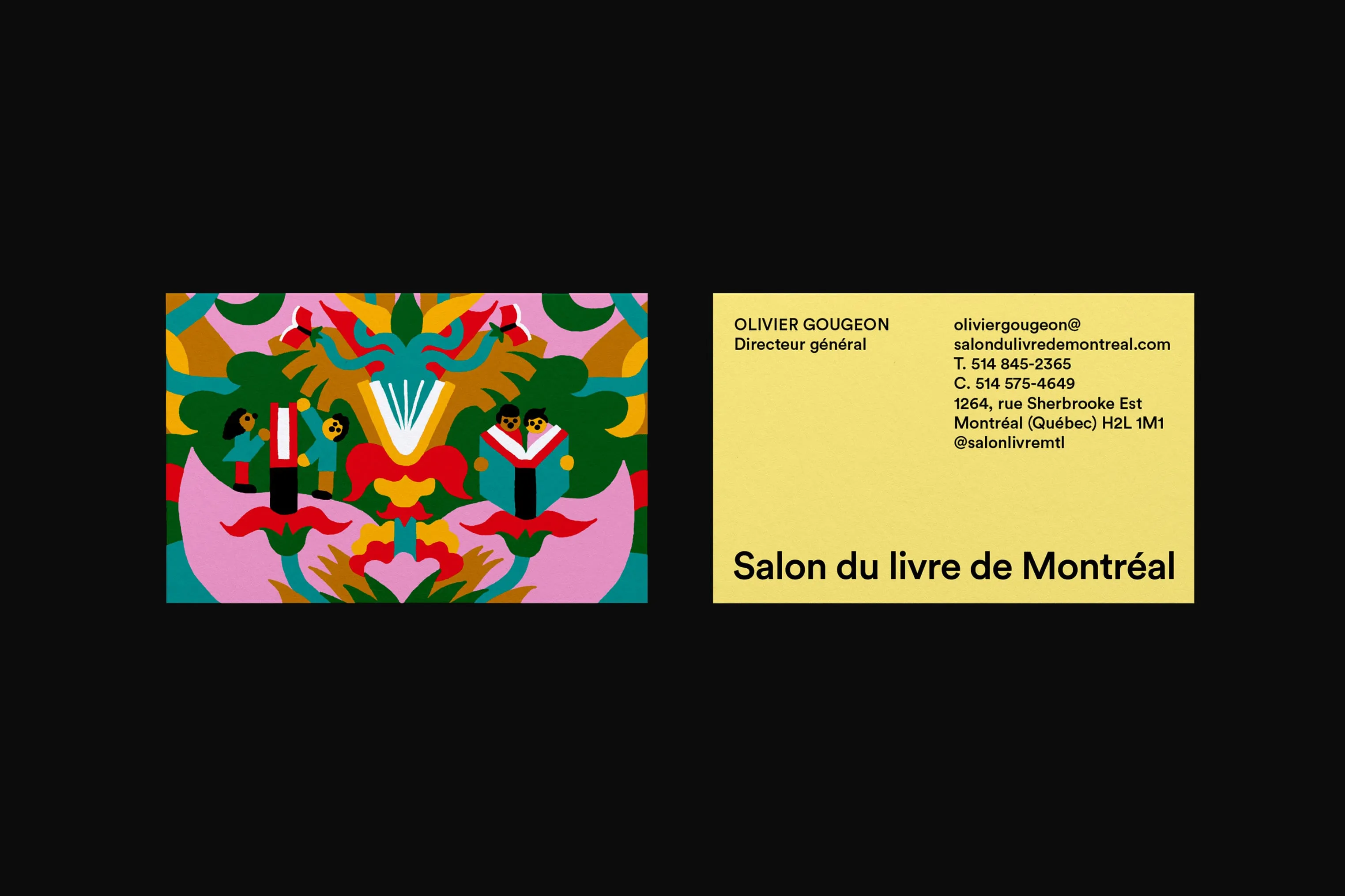 Carte Salon du livre