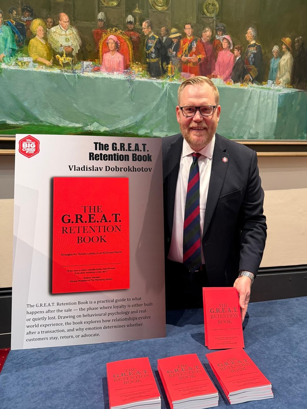 The G.R.E.A.T. Retention Book at the Lord Mayor's Big Curry Lunch 2026