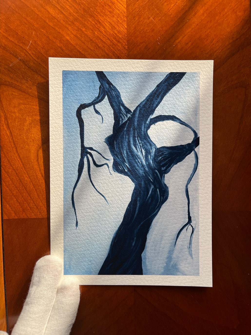 Structure 5" x 7" Cotton Print [Archive LA MAISON HOME LAKAY]