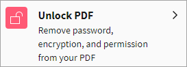 Select Unlock PDF