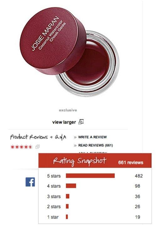ratings and reviews