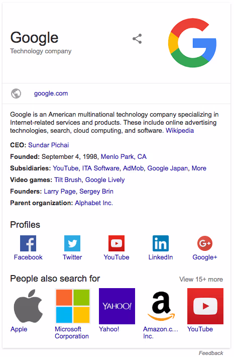 position zero de google