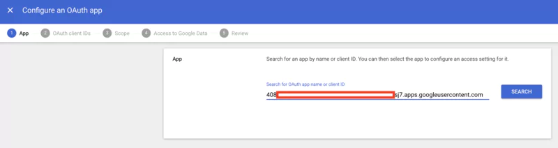 Configure an OAuth App Emelia