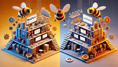 Comparatif : Beehiiv vs Substack - Quelle plateforme choisir ?