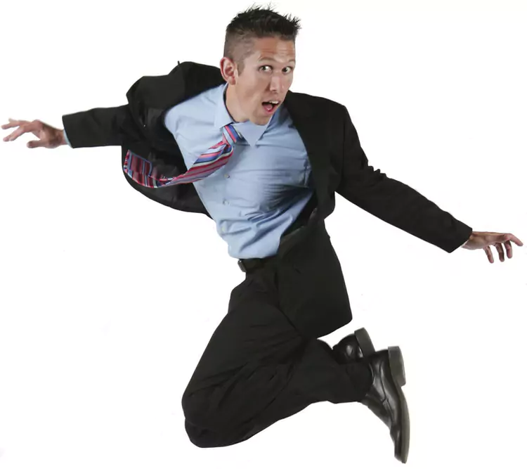 Hal Elrod jumps