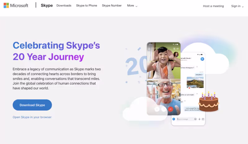 application Skype