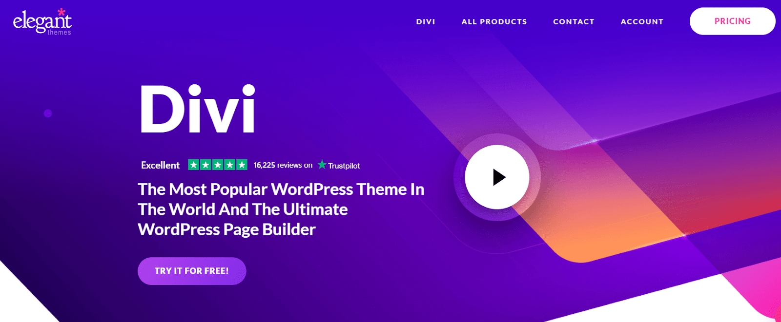 site internet de divi theme website builder