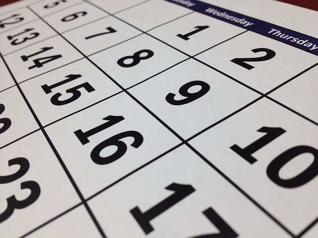 Calendrier éditorial sur MYM fans