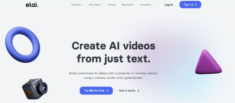 elai homepage