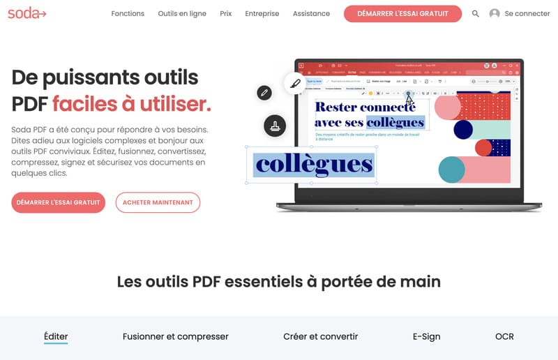 Outils pour Diviser pdf - séparation de fichiers en pages