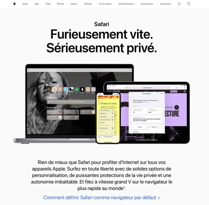 capture d'écran navigateurs internet