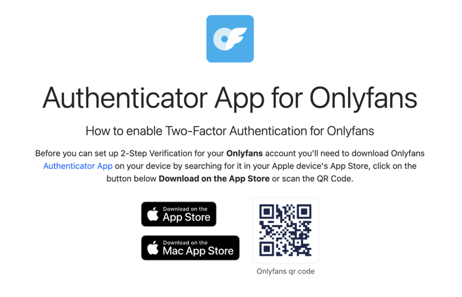 authenticator App for Onlyfans
