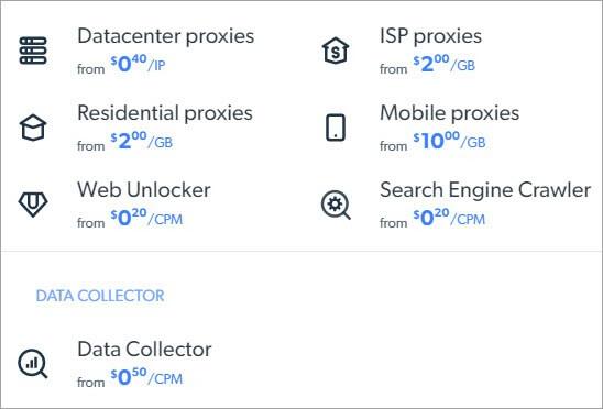 BrightData Pricing