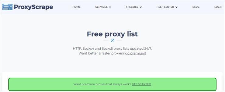 ProxyScrape